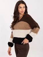 Jumper MI SW 0409.85 hnědý