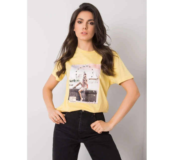 Tričko PM TS SS21TX41.20 žlutá Tričko PM TS SS21TX41.20 žlutá