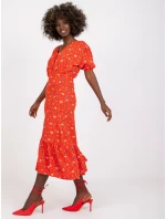 Sukienka RO SK czerwony model 21116677 - FPrice Sukienka RO SK czerwony model 21116677 - FPrice