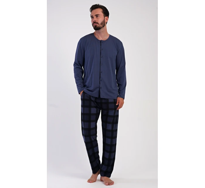 Pánské pyžamo dlouhé model 21773563 - Vienetta MAN