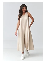 Dámský Overal model 225672 Makadamia Dámský Overal model 225672 Makadamia