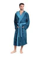 Pánský župan Tampa duo 3959 petrolejová - Vestis Pánský župan Tampa duo 3959 petrolejová - Vestis