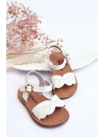 Klasické dětské sandály Bílé Izzy Klasické dětské sandály Bílé Izzy