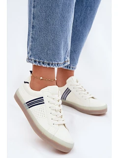 Eko kožené dámské tenisky Big Star model 22074741 Bílé - Big Star Shoes