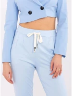 Kalhoty DHJ SP model 20895810 světle modré - FPrice Kalhoty DHJ SP model 20895810 světle modré - FPrice