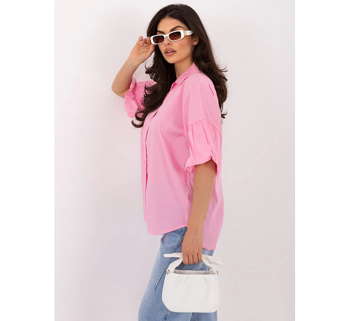 MI košile KS 3389A.90 růžová
