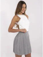 Spódnica NM SD model 21049565 szary - FPrice Spódnica NM SD model 21049565 szary - FPrice