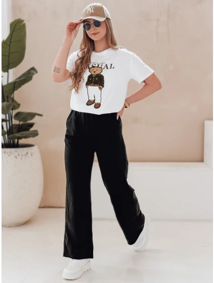 Dámské tričko s medvídkem bílé Dstreet model 21988881 - FashionStreet