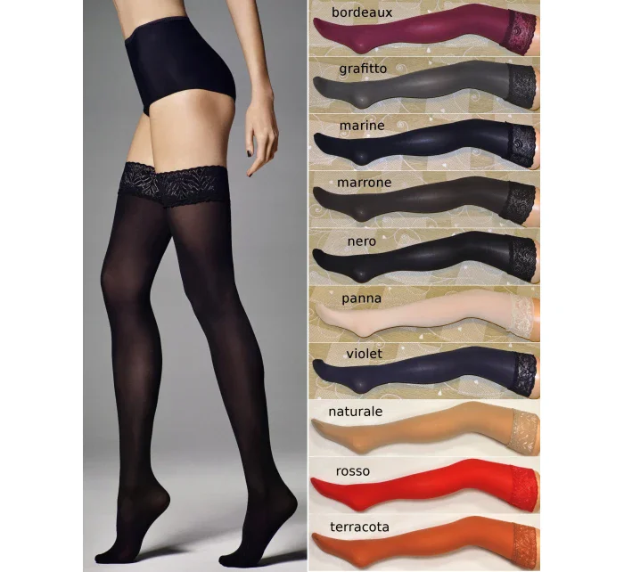 Dámské samodržící punčochy Veneziana Ar Fiona 60 den Dámské samodržící punčochy Veneziana Ar Fiona 60 den