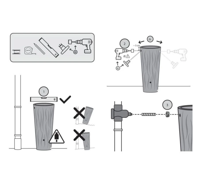 ALANA FLOWER 160L ANTRACITOVÁ NÁDRŽ NA PITNOU VODU ALANA FLOWER 160L ANTRACITOVÁ NÁDRŽ NA PITNOU VODU