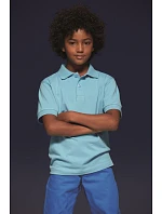 Daiber JN 70K Dětské piqué polo 02.070K grey heather Daiber JN 70K Dětské piqué polo 02.070K grey heather
