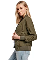 BY 044 Dámská bomber bunda model 22415699 dark olive - Build your Brand BY 044 Dámská bomber bunda model 22415699 dark olive - Build your Brand