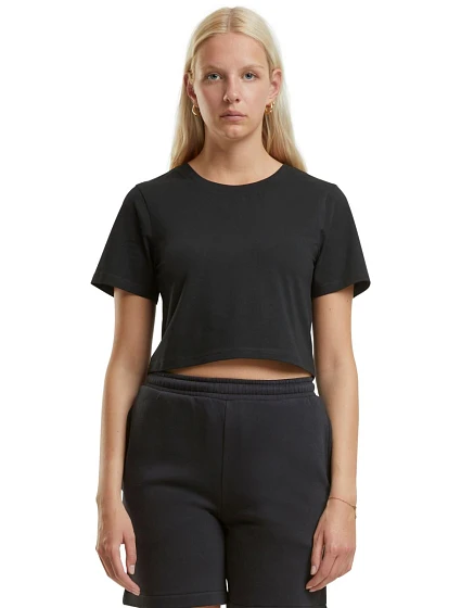 NM 006 dámský crop top black model 22443173 - New Morning Studios NM 006 dámský crop top black model 22443173 - New Morning Studios