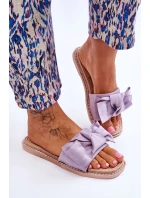 Semišové Dámské Pantofle S Mašlí model 21615000 - Boto