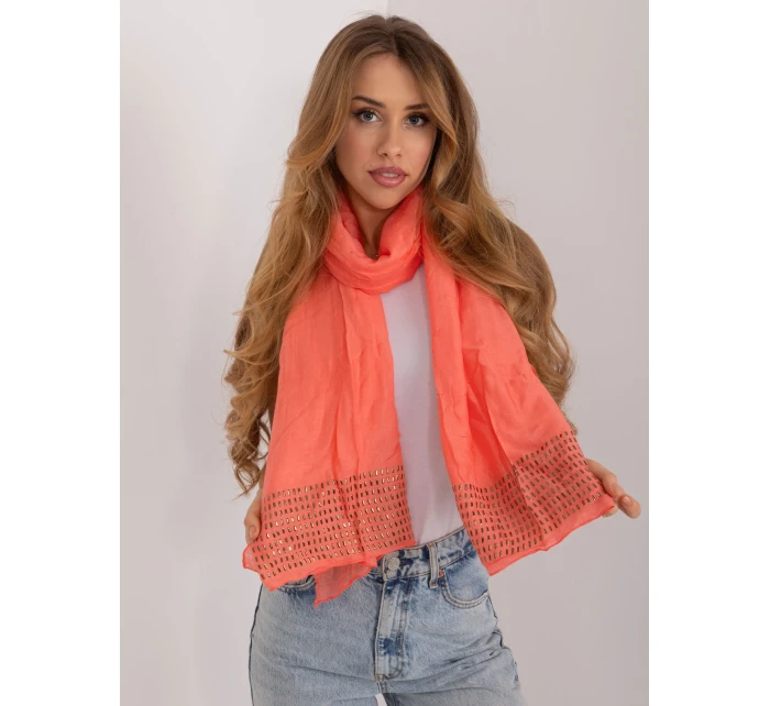 Chustka AT CH EH model 19738013 koralowy - FPrice Chustka AT CH EH model 19738013 koralowy - FPrice