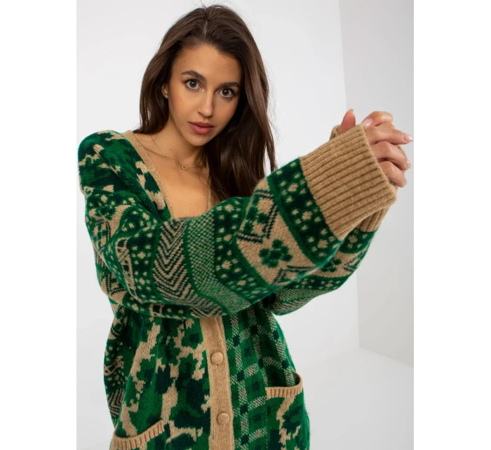 Dámský svetr EM SW 5009 47P zelený