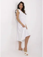 Sukienka MI SK model 21133052 biały - FPrice Sukienka MI SK model 21133052 biały - FPrice