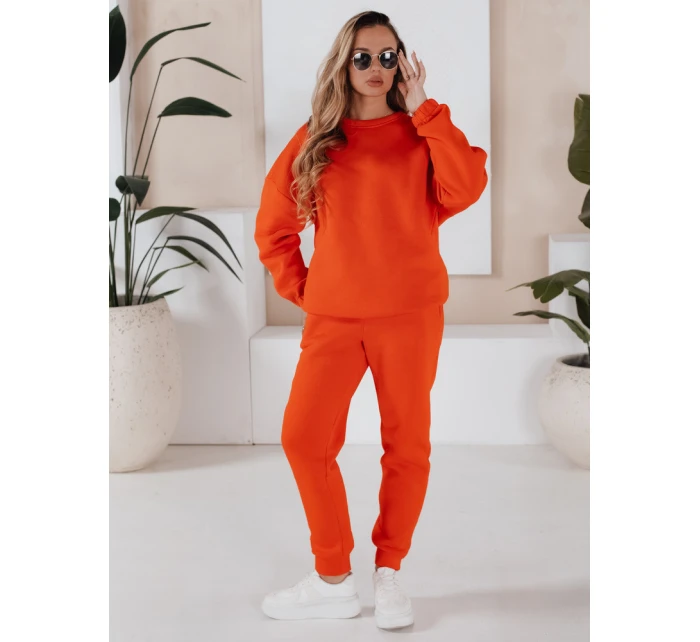 Dámská tepláková souprava ARIELLA PREMIUM oranžová FashionStreet AY0724