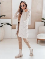 Dámská zateplená prošívaná vesta světle šedá Dstreet model 21991354 - FashionStreet