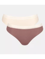 sloggi GO Ribbed R Tai C2P - BROWN - SLOGGI BROWN - SLOGGI sloggi GO Ribbed R Tai C2P - BROWN - SLOGGI BROWN - SLOGGI