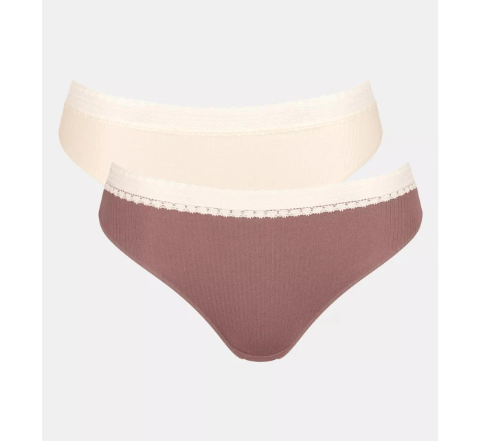 sloggi GO Ribbed R Tai C2P - BROWN - SLOGGI BROWN - SLOGGI sloggi GO Ribbed R Tai C2P - BROWN - SLOGGI BROWN - SLOGGI