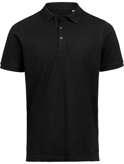 Untagged Movement OCS Polo Unisex piqué polo z těžké bavlny 66.2010 black Untagged Movement OCS Polo Unisex piqué polo z těžké bavlny 66.2010 black