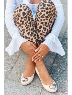 Dámské  srdcem  béžové model 21661868 - Zaxy