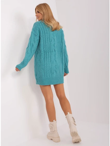 Sweter AT SW  turkusowy model 18900714 - FPrice