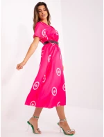 Sukienka DHJ SK model 18861895 ciemny różowy - FPrice