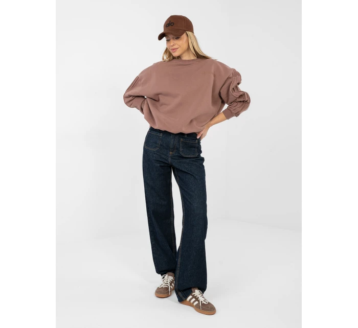 Mikina NS BL NS2548.05 hnědá