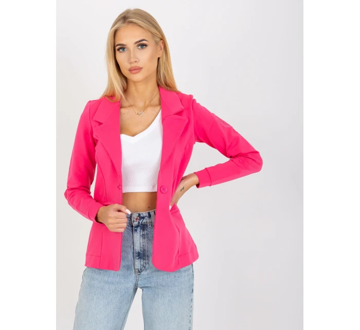 Bunda TW ZT OB034.12 fluo růžová