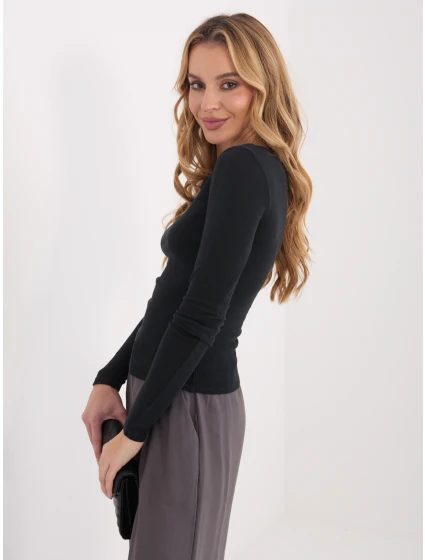 Bluzka WT BZ model 21875426 czarny - FPrice Bluzka WT BZ model 21875426 czarny - FPrice