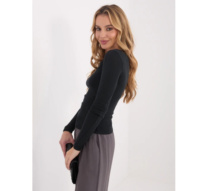 Bluzka WT BZ model 21875426 czarny - FPrice Bluzka WT BZ model 21875426 czarny - FPrice