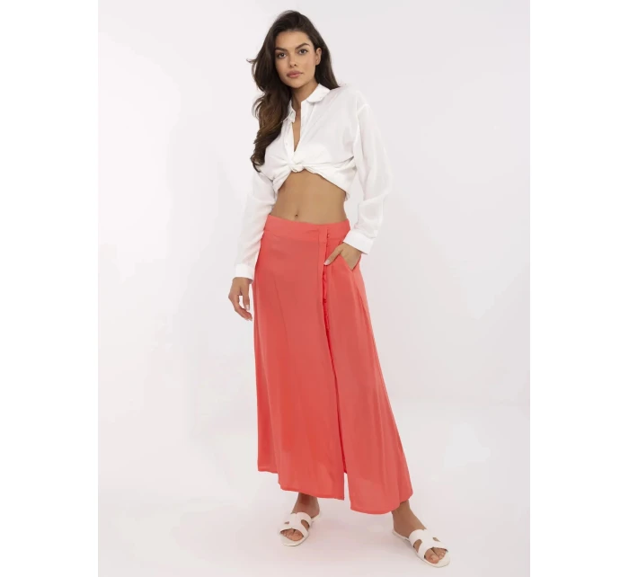 Sukně model 21273600 korálová - FPrice Sukně model 21273600 korálová - FPrice