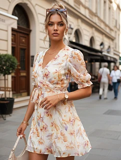 LILIANNA šaty bílé FashionStreet EY2508