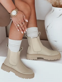 Dámské boty na platformě béžové model 21981077 - Dstreet