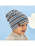 AJS 50-086 oboustranná dětská čepice