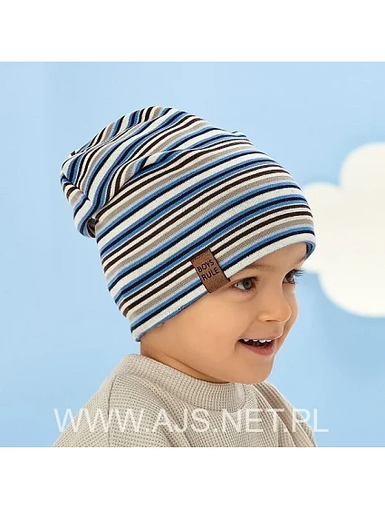 model 20930513 oboustranná dětská čepice - AJS