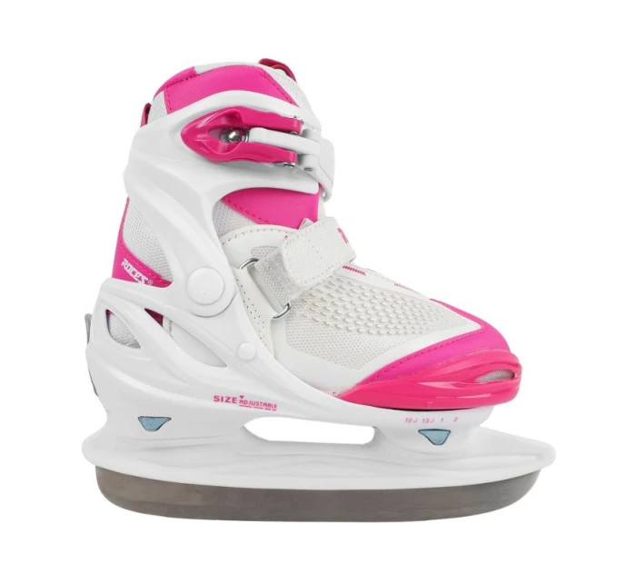 Brusle Roces Moody Ice X bílé a růžové 450744 001 Brusle Roces Moody Ice X bílé a růžové 450744 001