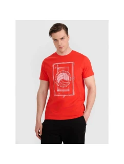 Pánské volejbalové tričko s potiskem model 21815672 pánské - 4F