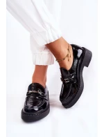 Lakované Boty Se  Černý model 21593214 - Boto