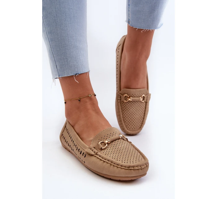 Dámské černé šněrovací mokasíny model 21659416 - Boto Dámské černé šněrovací mokasíny model 21659416 - Boto