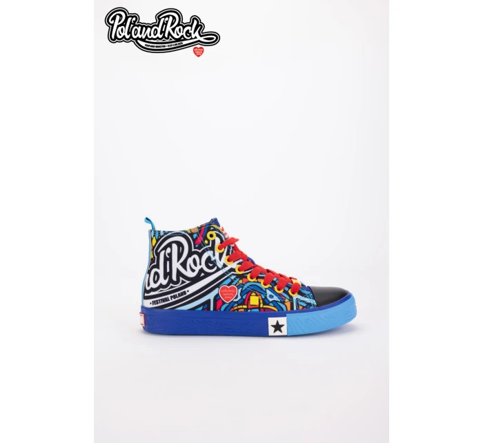Tenisky Pol'and'Rock Festival X Big Star SS174500 Modré Tenisky Pol'and'Rock Festival X Big Star SS174500 Modré