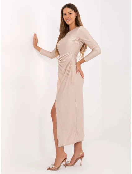 Sukienka IT SK model 21314523 beżowy - FPrice