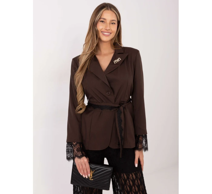 MI MA bunda A2895.54 tmavě hnědá MI MA bunda A2895.54 tmavě hnědá