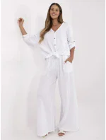 MI kalhoty SP model 21049425 bílá - FPrice