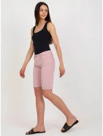 Dámské šortky D63990T61827ZD Světle růžová - Sublevel