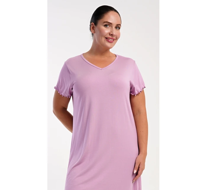Dámská noční košile s krátkým rukávem Liliana Dámská noční košile s krátkým rukávem Liliana