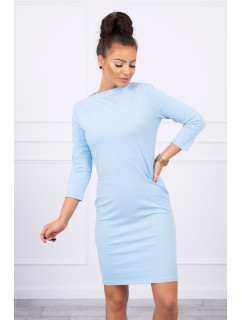 Klasické modré šaty