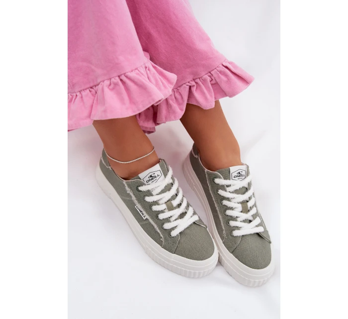 Dámské tenisky na platformě O`NEILL SPINNA C WOMEN LOW 90261009.05Z Zelené